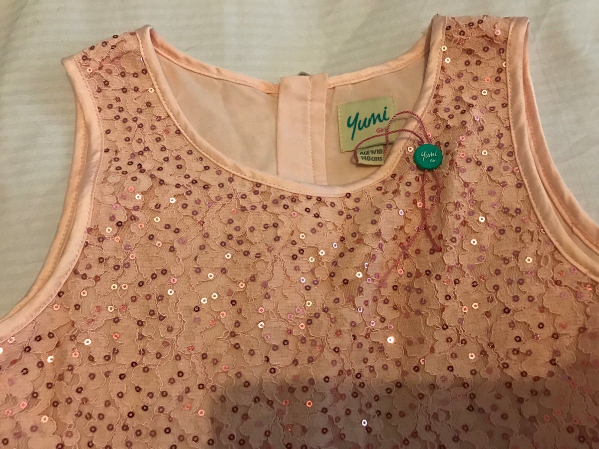 Robe de soirée en tulle à paillettes et étoiles John Lewis en