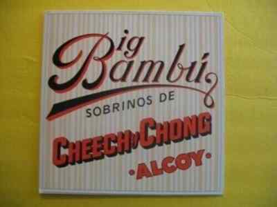 CHEECH Y CHONG BIG BAMBU-HAND CLEANED+TESTED EX WITH ROLLING PAPER-LISTEN