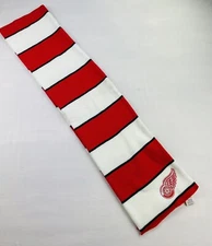 DETROIT RED WINGS Winter Acrylic Scarf New Without Tags Adult Unisex NHL Hockey