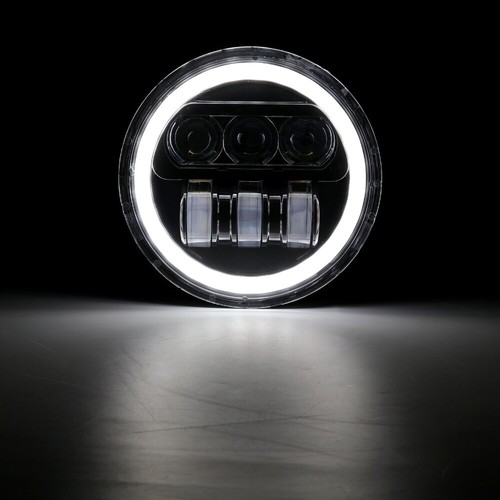 For 1968-1976 Mercury Montego 4PCS 5.75" LED Headlights Hi-Lo DRL Turn Signal - Foto 9 di 12