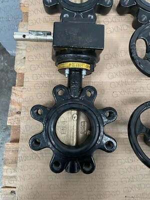 Kran F615 3i'''' DN80 80 mm vollstopftes Getriebe betriebenes Schmetterlingsventil Eisen PN16
