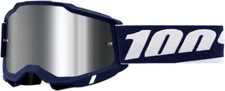 100 Percent Motocross Goggles Accuri 2 Mifflin with Silver Flash Mirrored Lens
