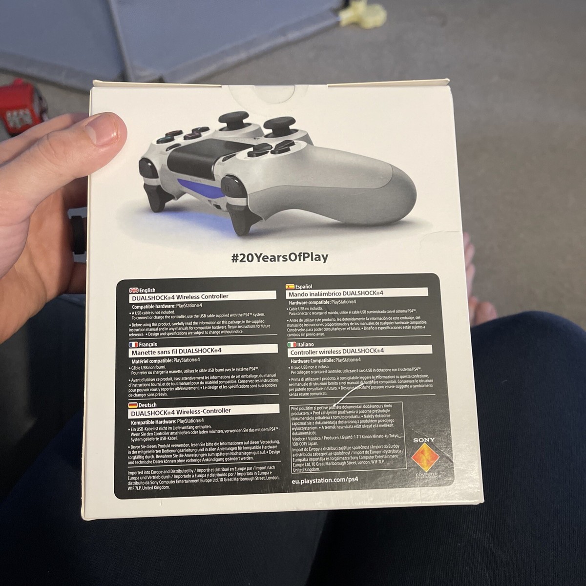 Sony Dualshock Controller 20th Anniversary Edition for PlayStation