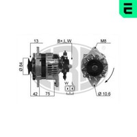 ERA Lichtmaschine Generator 70A 14V FüR Opel Astra F Caravan 1.7 TDS 1.5 TD
