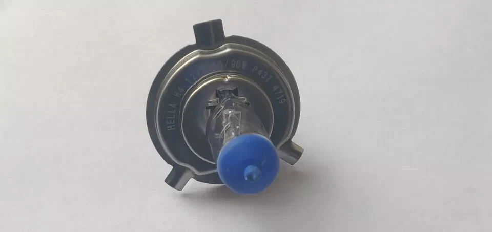 HELLA RALLY EXTRA BRIGHT H4 XENON HEADLIGHT BULB 12V 100/90W P43t FOR CARS BIKES - Image 3 of 4