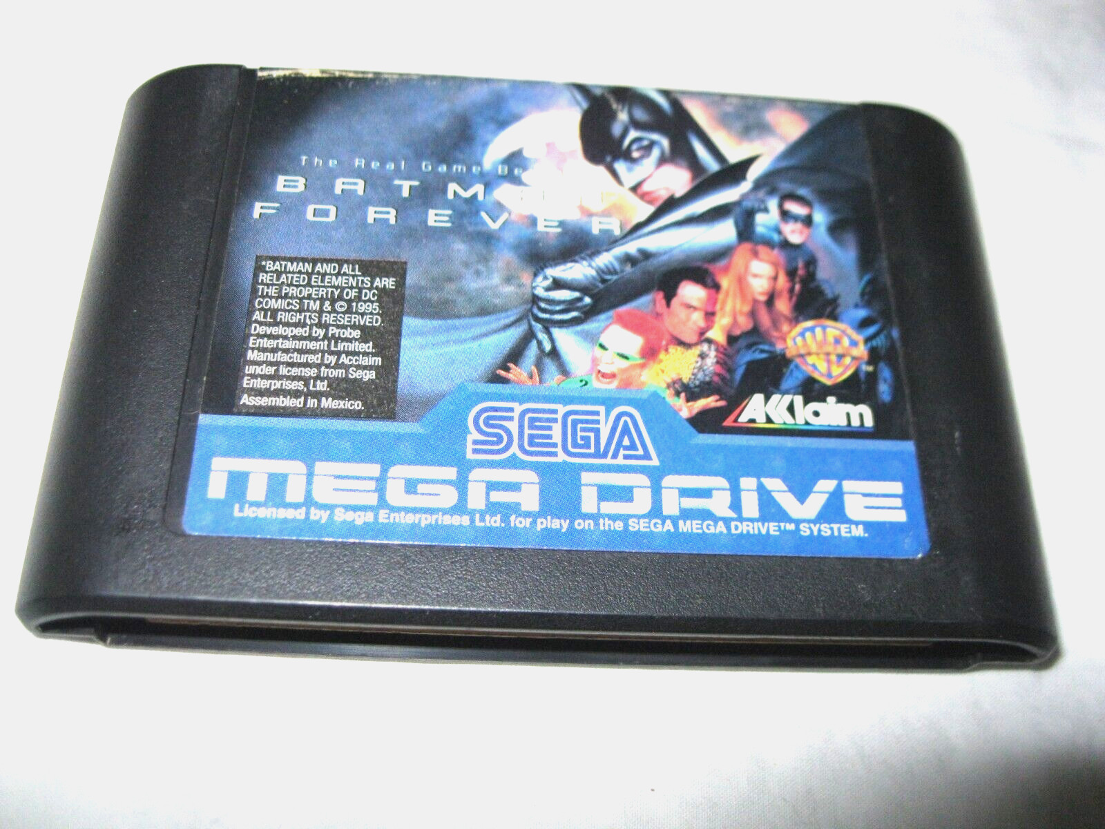 batman forever authentique version originale sega megadrive