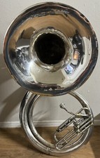 King 2350 Series Silver BBb Sousaphone