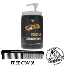 Suavecito Firme Hold Styling Gel Tub 32 oz