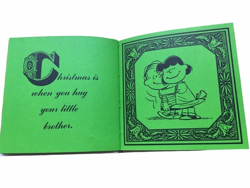 Vintage Peanuts Hardcover book lot Christmas Sicurezza Security (Italian) - Imagen 2 de 12