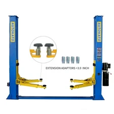 2 Post Lift 11,000 lbs Vehicle Lift 4.0HP Motor for Compact Cars and SUVs