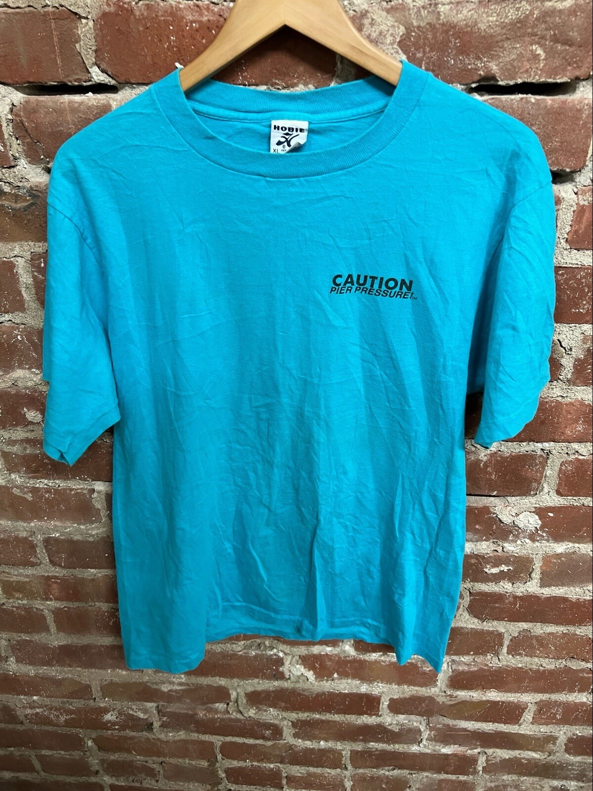 Hobie “Pier Pressure” 1987 Men’s Vintage TShirt Size… Gem