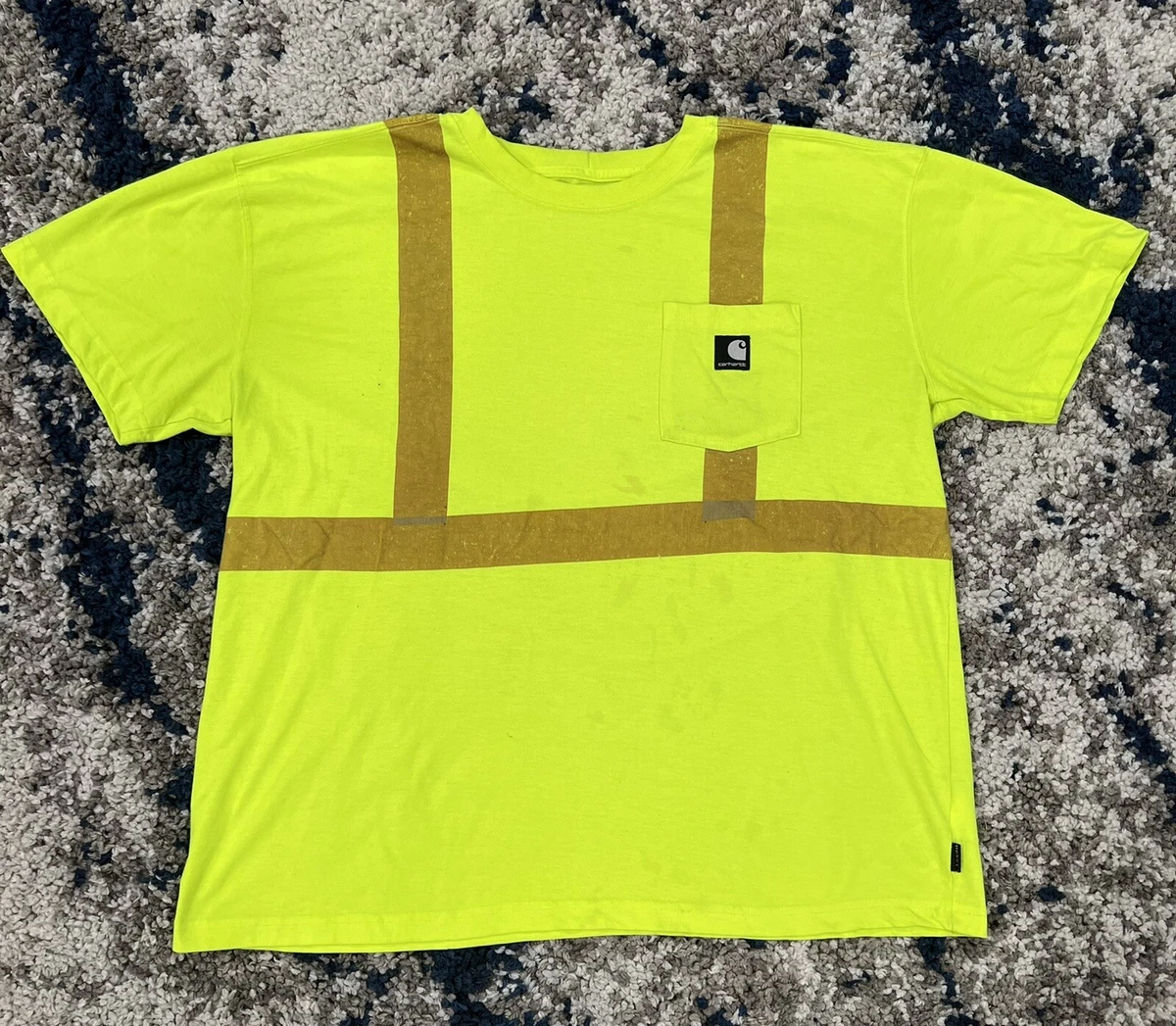 Carhartt Work High Visability Reflective T Construction | eBay