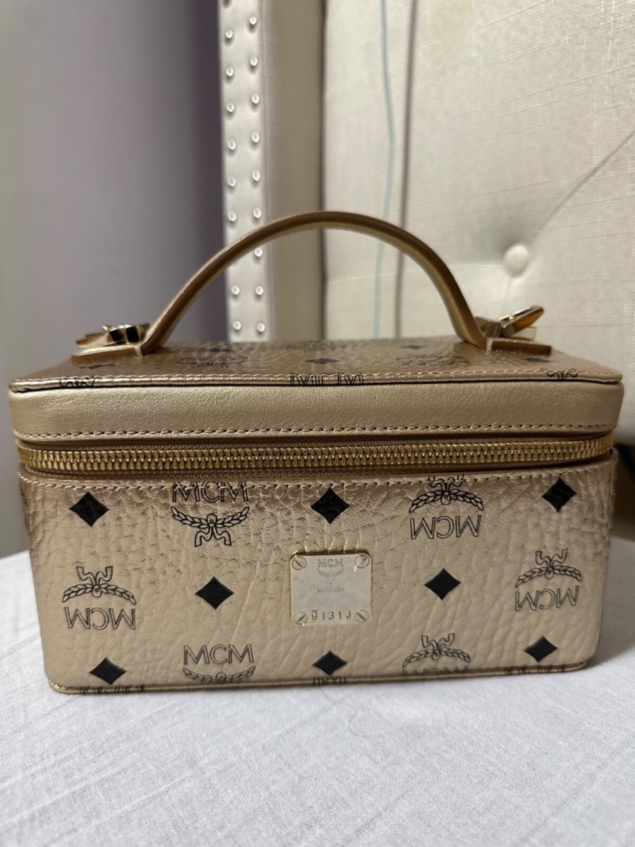 MCM ゴールド ボディバッグ Authentic MCM crossbody/vanity bag | eBay