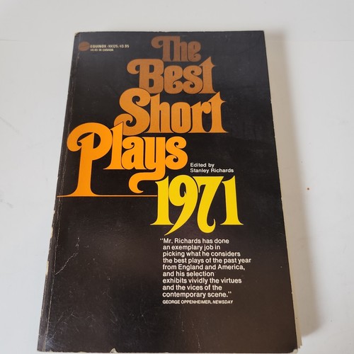 Anthologies of short or one-act plays, HB w/ paper jackets -- take your pick - Picture 20 of 24