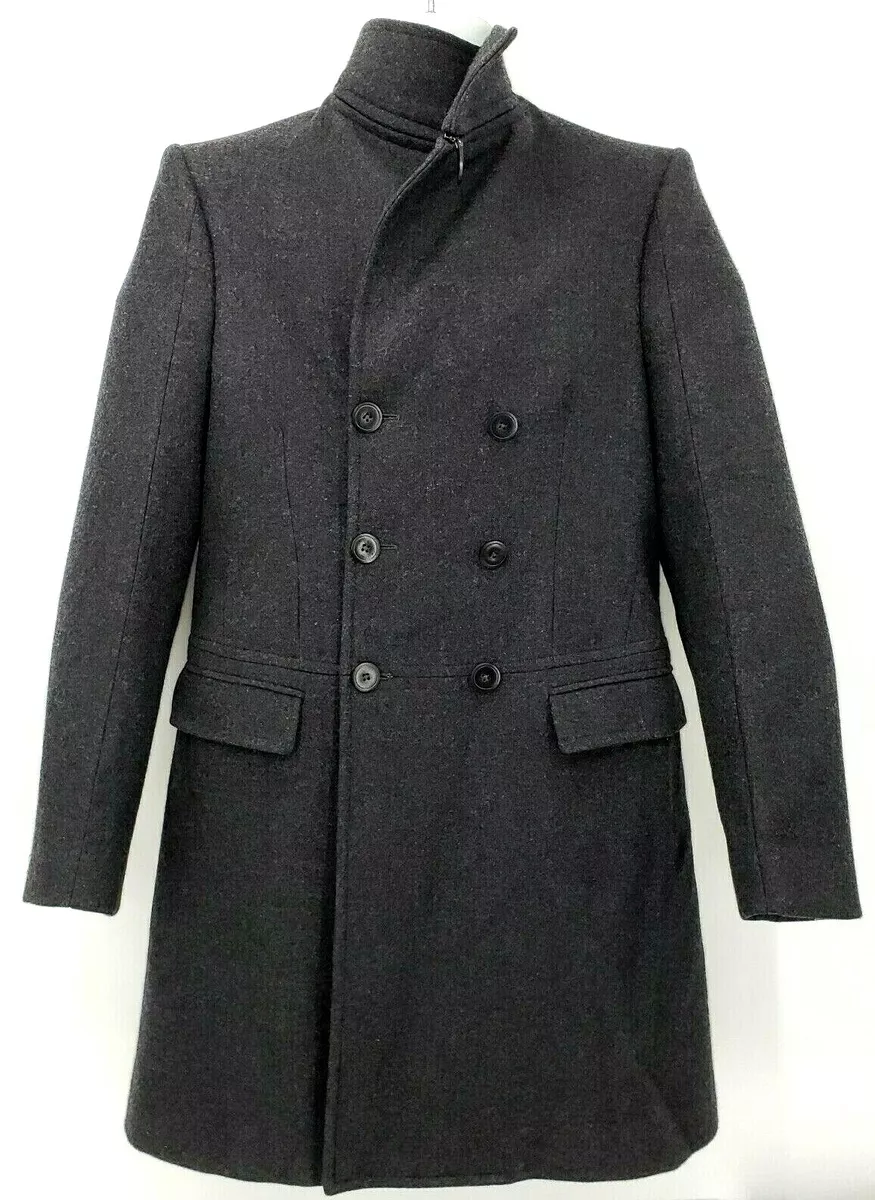 M and s funnel hotsell neck coat