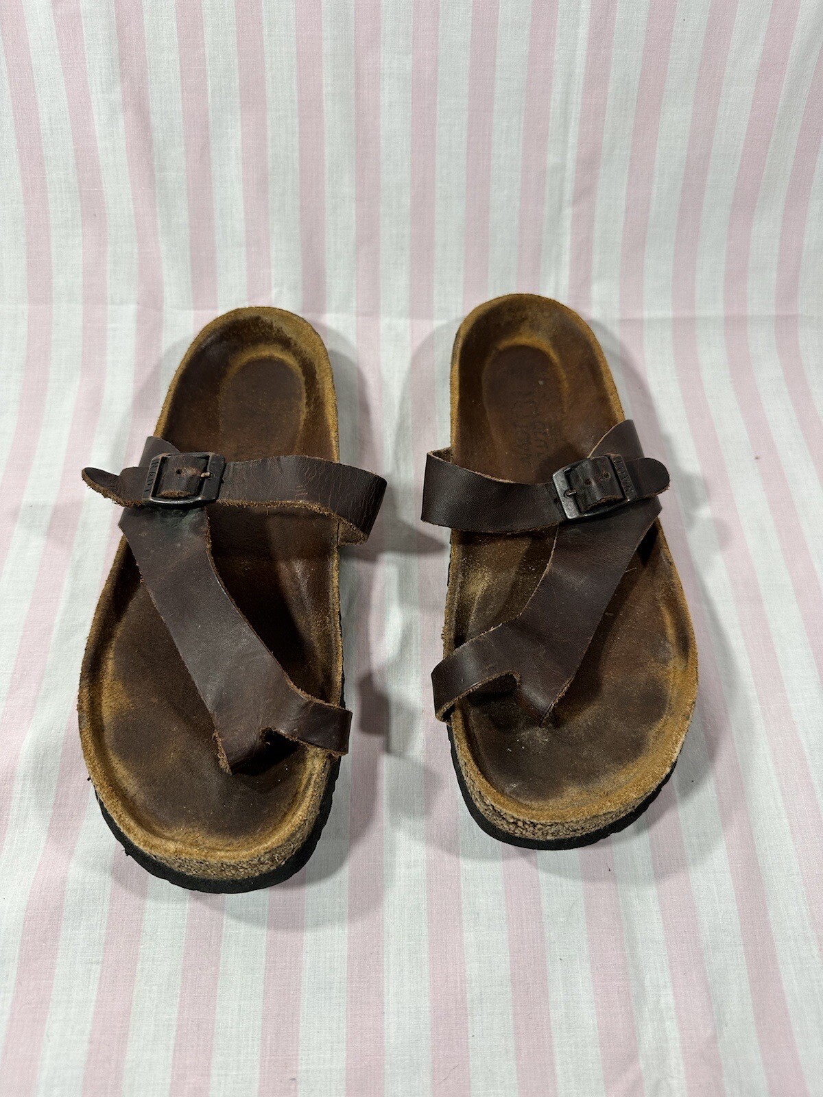 Teva Naot Omer Men Leather Orthopedic Comfort Fashion Flip Flop