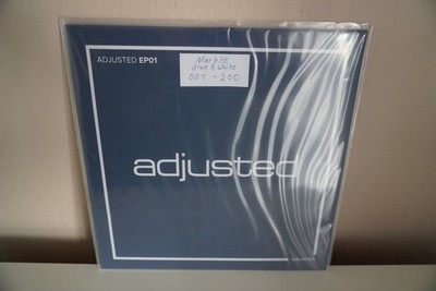 The Thrillseekers, Mike Nichol    Adjusted EP01 / Blue & White Marbled / Nr.007