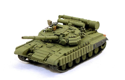 HO 1:87 scale handbuilt MAZ 535 tank carrier with trailer & T 64M MBT set USSR - Picture 5 of 10