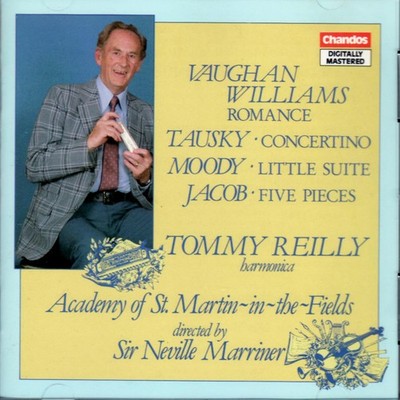 VAUGHAN WILLIAMS: ROMANCE / VILEM TAUSKY: CONCERTO ua.   CD m. TOMMY REILLY , SI