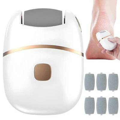 MARKENLOS Hornhautentferner Elektrisch USB Pediküre Fußpflegegerät Hornhauthobel Raspel