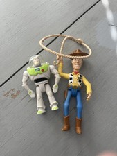 Toy Story Woody and Buzz Lightyear Burger King toys