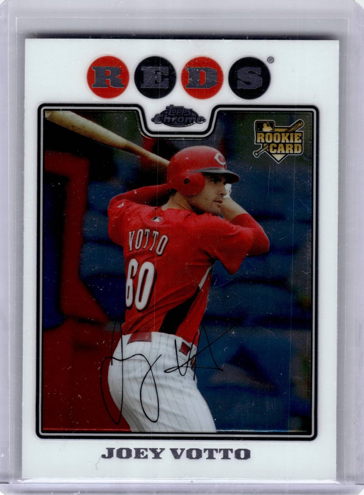 2008 Topps Chrome Joey Votto #196