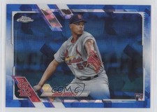 2021 Topps Chrome Sapphire Edition Johan Oviedo #535 hv1