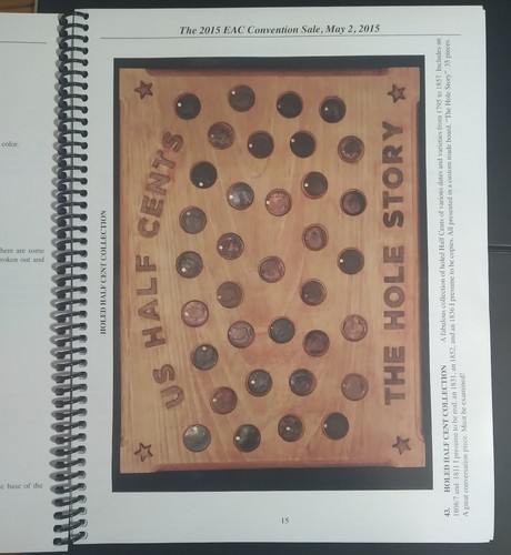 2015 EAC Convention Sale Catalog Irving, Texas - Early American Coppers - Foto 3 di 7