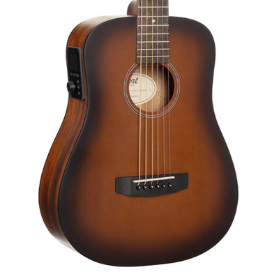 Cort Earth Go HyVibe Acoustic-Electric Guitar w/Bag - Burst - Open Box