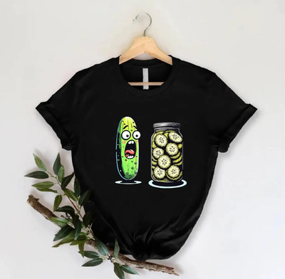 Funny Pickle Shirt, Pickled Cucumber Tshirt, Pun Joke Tee, Cute Veggie Humor Shi