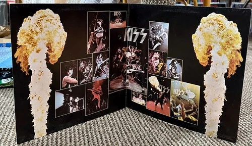 🔥 KISS Alive! Peru LP PROMO vinyl vintage Gatefold RARE Aucoin Casablanca 1975