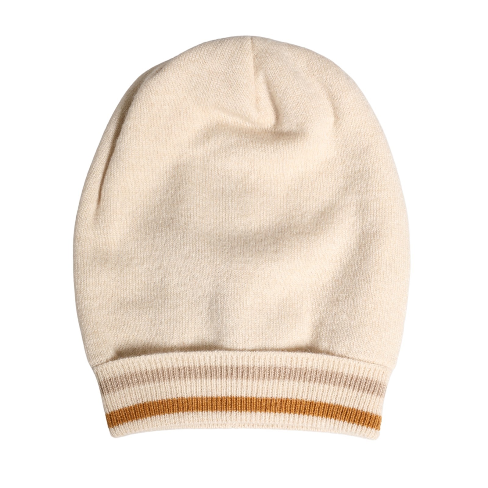DOLCE - GABBANA Hat Beige Cashmere Knitted Women Winter Beanie One Size 370usd 39390₽