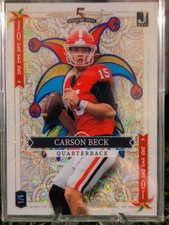 Wild Card Carson Beck Georgia/Miami Stacked Deck Joker 1/1