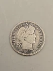1897-O Barber Silver Dime 10C - New Orleans Mint
