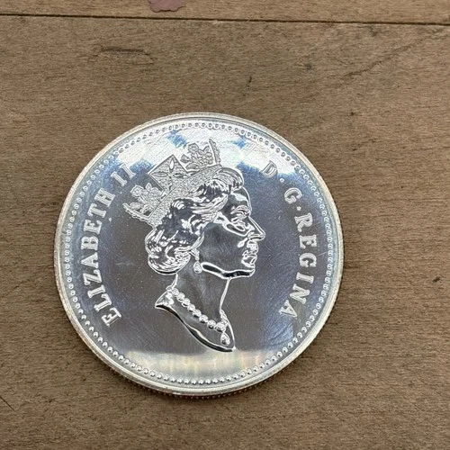 1990 Canada Silver Dollar Kelsey ProofLike $1 Coin .500 Uncertified Uncirculated