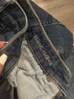 WOMENS AMERICAN EAGLE HIGH RISE JEGGING DARK BLUE SKINNY JEANS SIZE 0 STRETCH — photo 4