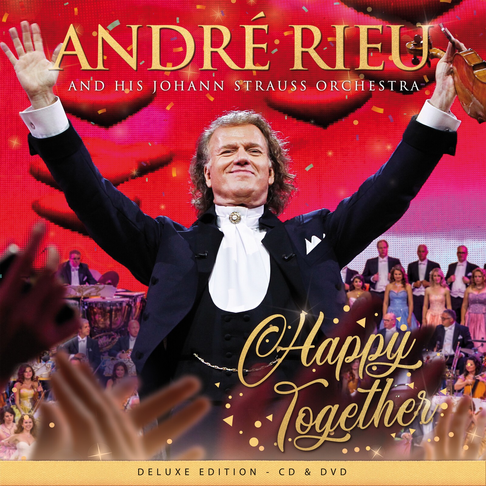 ARP001720C01WW01AR Andra© Rieu Happy Together (Cd Dvd) Double CD NEW