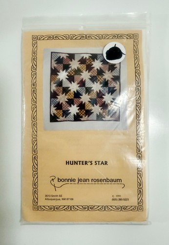 Hunter’s Star Bonnie Jean Rosenbaum Vintage Quilt Pattern | eBay