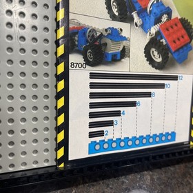 Lego Technic Universal Set (8035) Instruction Manual Booklet ONLY No Bricks