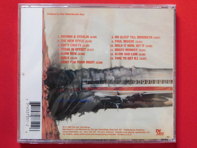 Beastie Boys Licensed to Ill CD Girls Paul Revere Fight For You