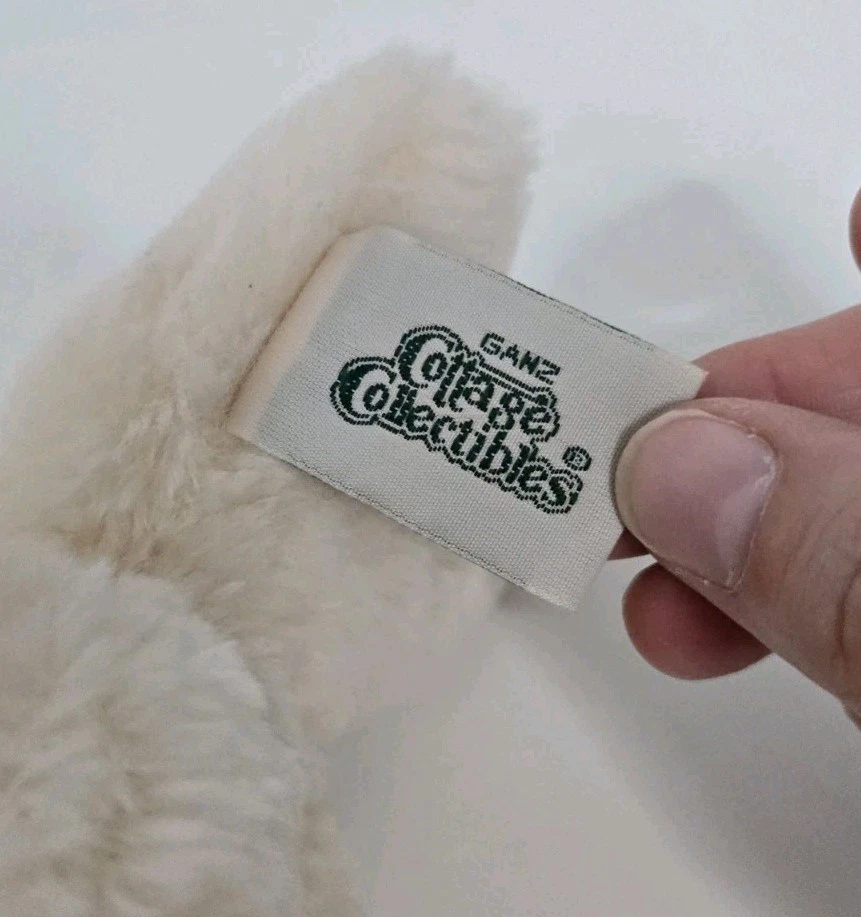 Vintage 1997 Ganz Cottage Collectible Mini 4" Rabbit Plush Stuffed Animal - Image 4 of 4
