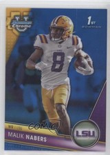 2023 Bowman U Chrome Blue Refractor 175/199 Malik Nabers #74 g1w