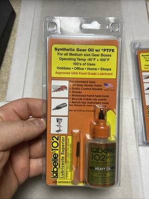 Labelle 102 Gear oil. Full synthetic w/ PTFE (aka Telfon  designed for ( I