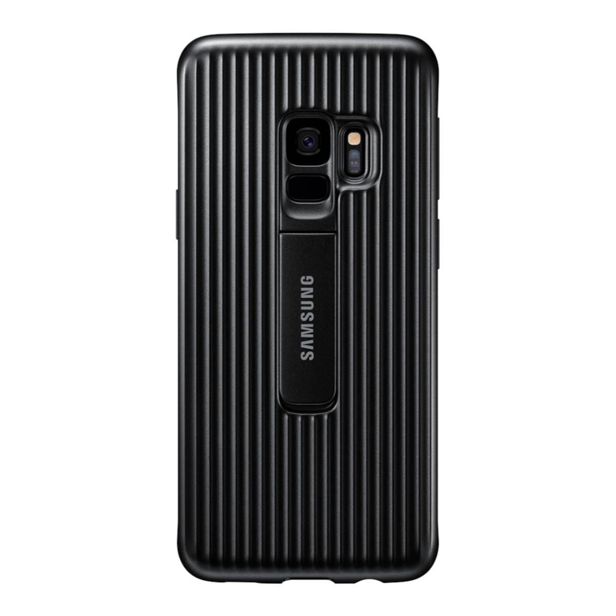Coque Galaxy S9 blindée avec coins renforcés et grip silicone anti-chute