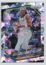 2025 Panini Prizm WNBA Ice Prizm Myisha Hines-Allen #96 hu1