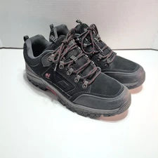 CAMEL CROWN Hiking Shoes Breathable Non-Slip Leather Low Cut Boots Men's 11.5 