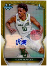 2022-23 Chrome Prospect Autographs Gold Lava Refractors #16 Adam Flagler/50