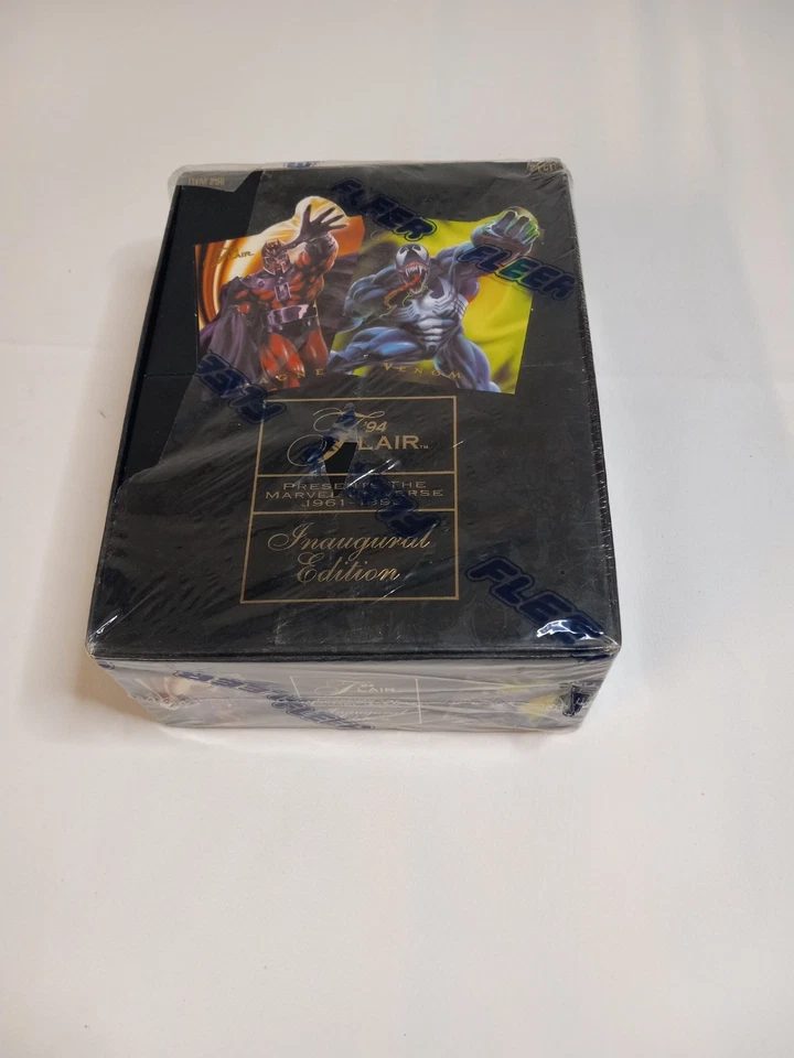 CAJA RECIÉN PROBADA 4 1994 Universo Marvel paquetes sellados estilo edición inaugural Foto 2 de 4