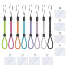 FrgKbTm Reflective Hand Wrist Strap Lanyard, 8 Pcs One Size, Style-e 8pcs