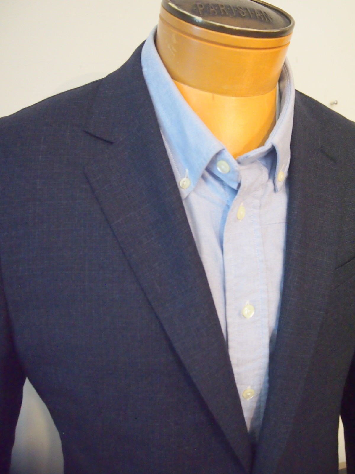 REISS DUNN Wool Notch Lapel 2 Button Textured Blazer  NWT 42R $510 image 4